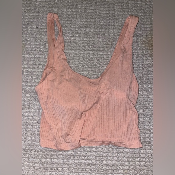 aerie Tops - Aerie Long Line Bralette Crop Top